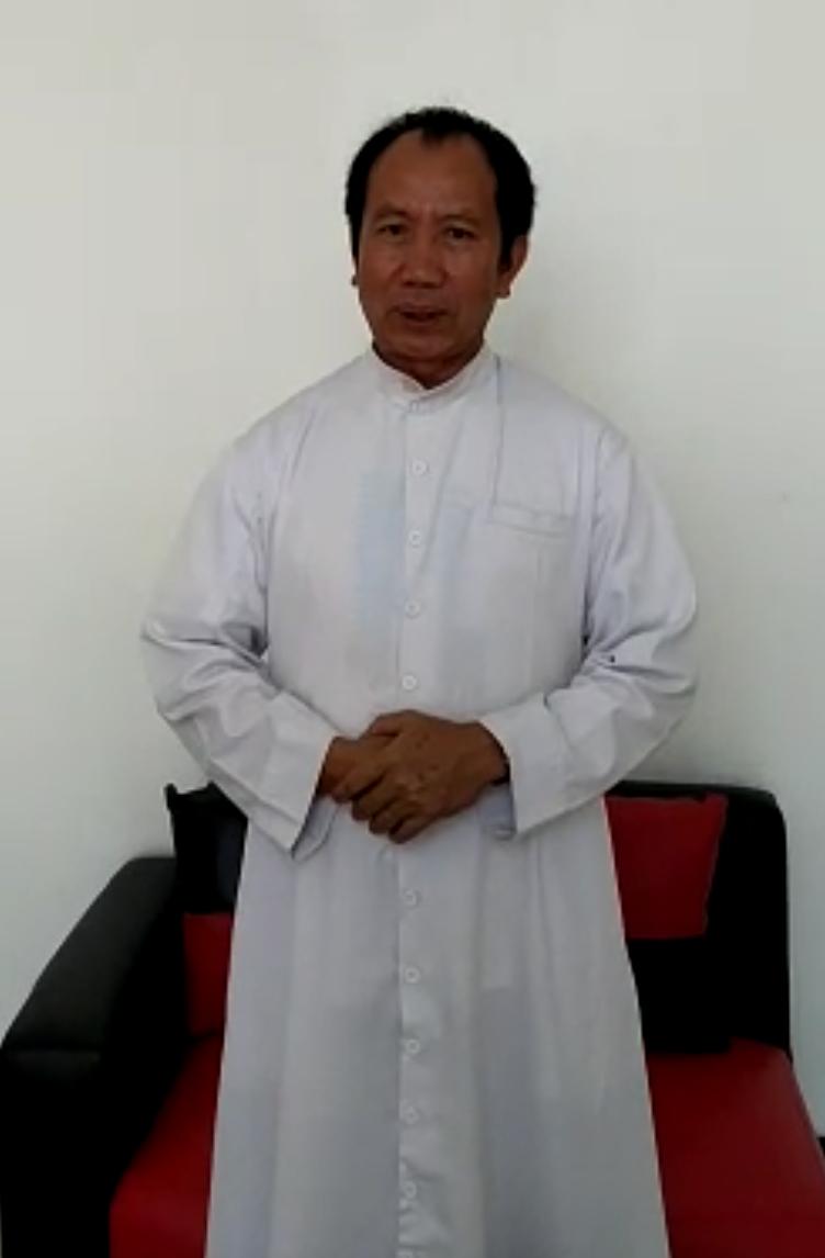 Pastur Kadius Samanyeq selaku Tokoh Agama Katholik Kabupaten Kutai Barat apresiasi POLRI dan TNI, untuk jaga stabilitas nasional pasca pemilu
