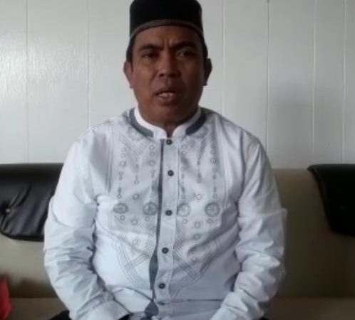 Pak Camat Kecamatan Muara Pahu Selaku Tokoh Masyarakat Kabupaten Kutai Barat memberikan apresiasi kepada POLRI, untuk jaga Stabilitas Nasional Pasca Pemilu 2019