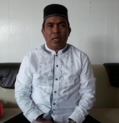 Pak Camat Kecamatan Muara Pahu Selaku Tokoh Masyarakat Kabupaten Kutai Barat memberikan apresiasi kepada POLRI, untuk jaga Stabilitas Nasional Pasca Pemilu 2019