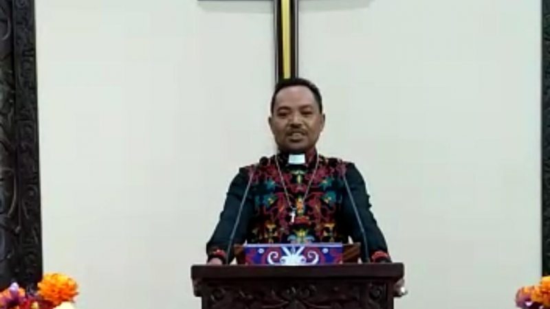 Tokoh Rohaniawan Kabupaten Kutai Barat Pendeta Elson Neno Mengapresiasi POLRI Dan TNI, Untuk Menjaga Stabilitas Nasional Pasca Pemilu
