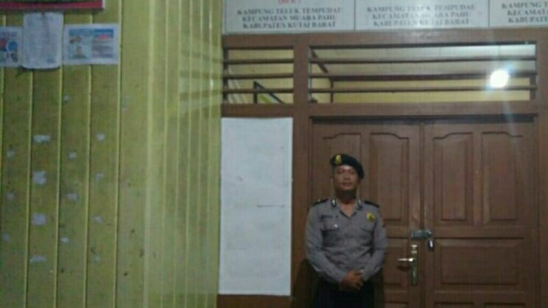 RUTINITAS POLSEK MUARA PAHU DALAM MENJAGA KAMTIBMAS PADA JAM RAWAN