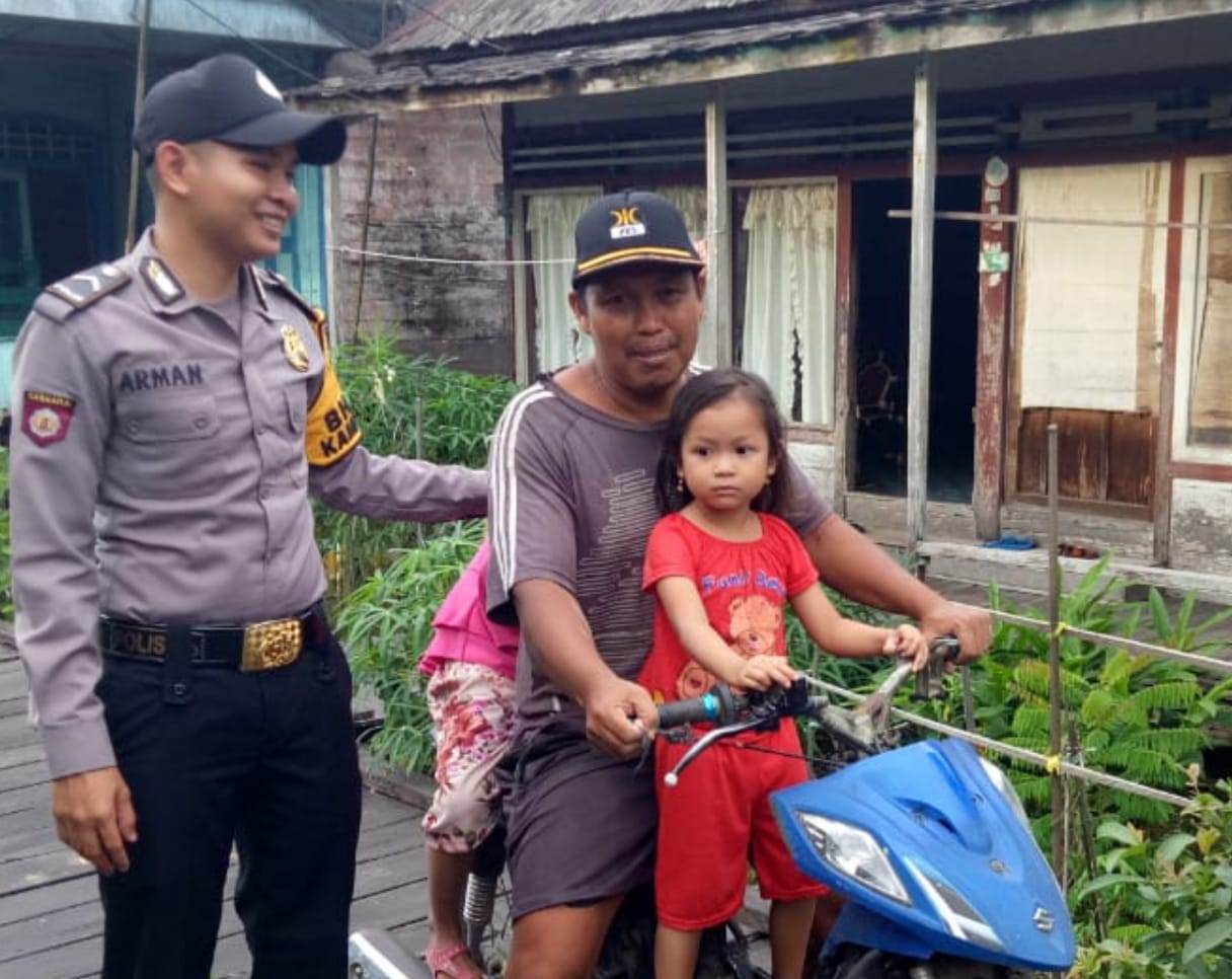 POLSEK PENYINGGAHAN MELAKSANAKAN PATROLI DIALOGIS DALAM RANGKA MENJAGA SITUASI YANG KONDUSIF