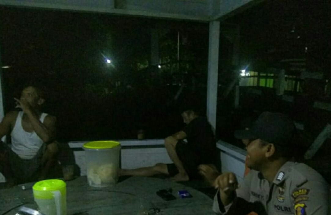 TINGKATKAN PATROLI MALAM POLSEK MUARA PAHU AJAK WARGANYA IKUT MEMELIHARA KAMTIBMAS