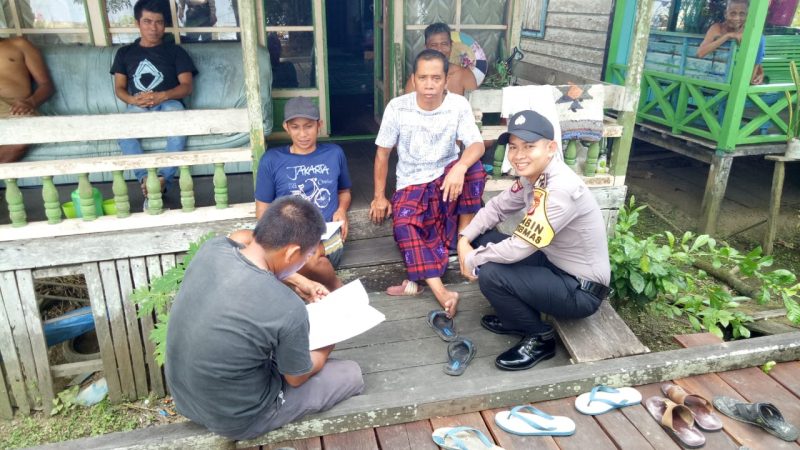 CIPTAKAN SITUASI KAMTIBMAS YANG KONDUSIF POLSEK PENYINGGAHAN RUTIN LAKSANAKAN PATROLI DIALOGIS