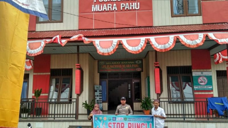 Anggota Polsek Muara Pahu Sosialisasikan Saber Pungli dan Beri Himbauan Kamtibmas kepada Warganya