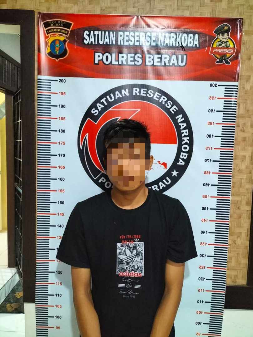 Seorang Pria Beserta Sabu Seberat 11,14 gram Berhasil Diamankan Personel Sat Resnarkoba Polres Berau