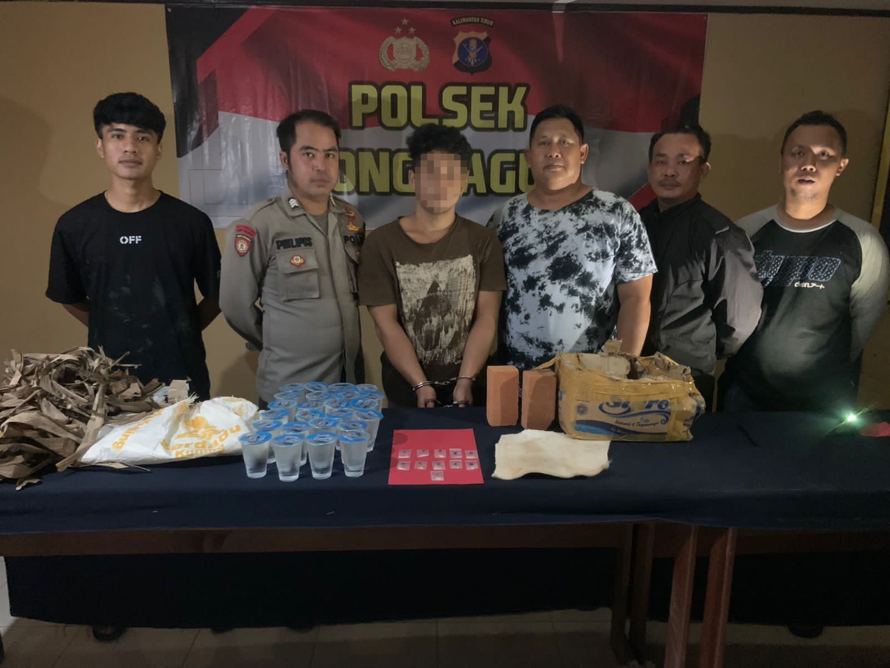 Polsek Long Bagun Kabupaten Mahakam Ulu Berhasil Ungkap Kasus Narkotika Jenis Sabu – Sabu Seberat 5,6 Gram