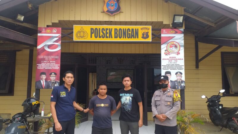 Polsek Bongan Polres Kutai Barat Kabupaten Kutai Barat Berhasil Ungkap Kasus Narkotika Jenis Sabu – Sabu Seberat 3,22 Gram