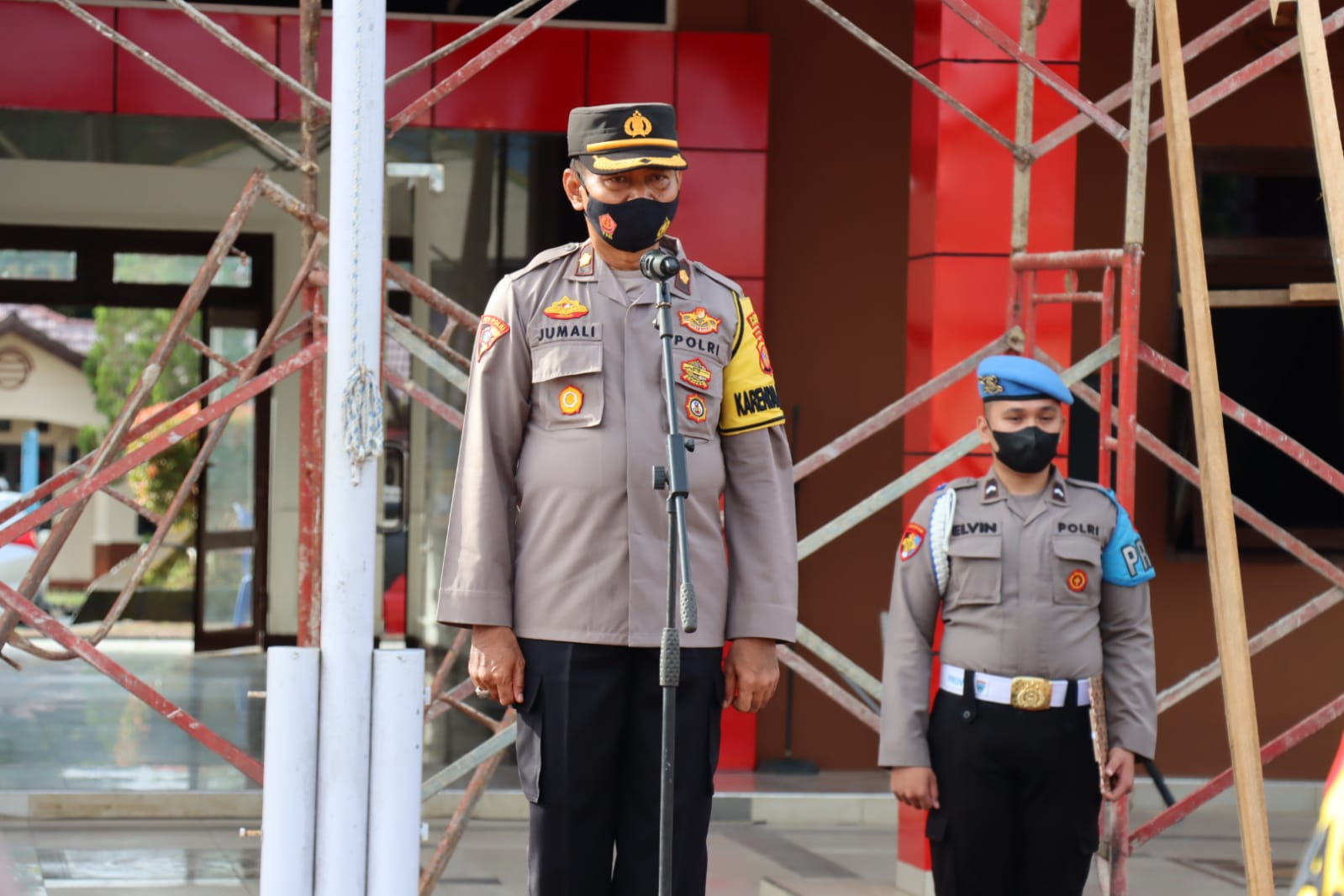 KABAG OPS DALAM APEL PAGI, INGATKAN ANGGOTA AKAN TUGAS POKOK DAN FUNGSI
