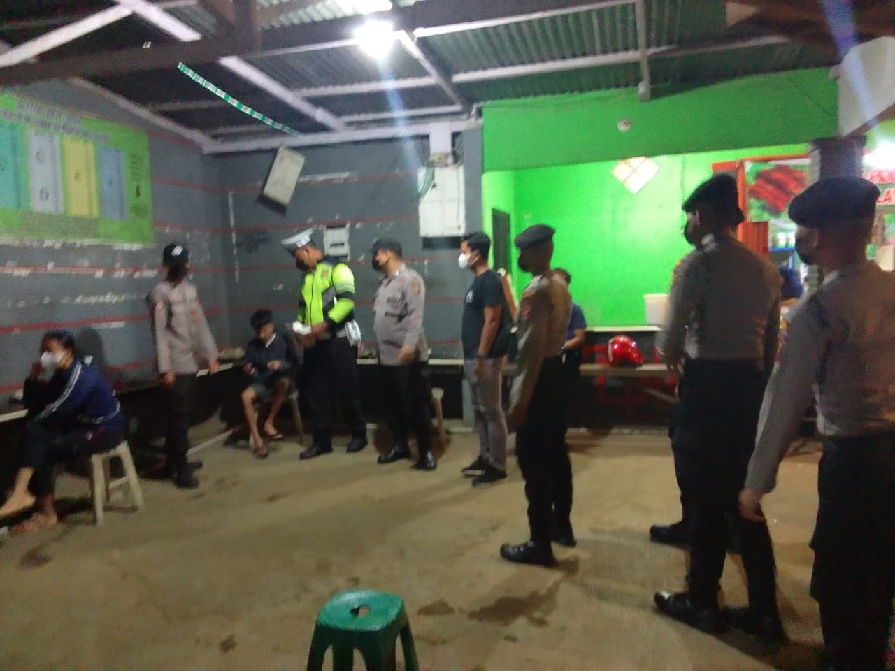 Giat UKL Polres Kutai Barat Laksanakan Patroli KRYD malam, ciptakan situasi aman