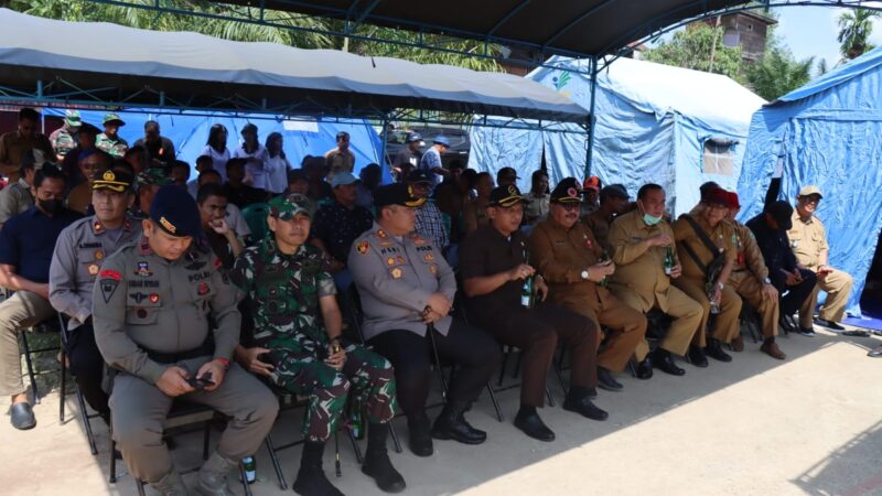 Kapolres kubar Jumat Curhat, Datangi Keluarga Korban Tragedi Kebakaran