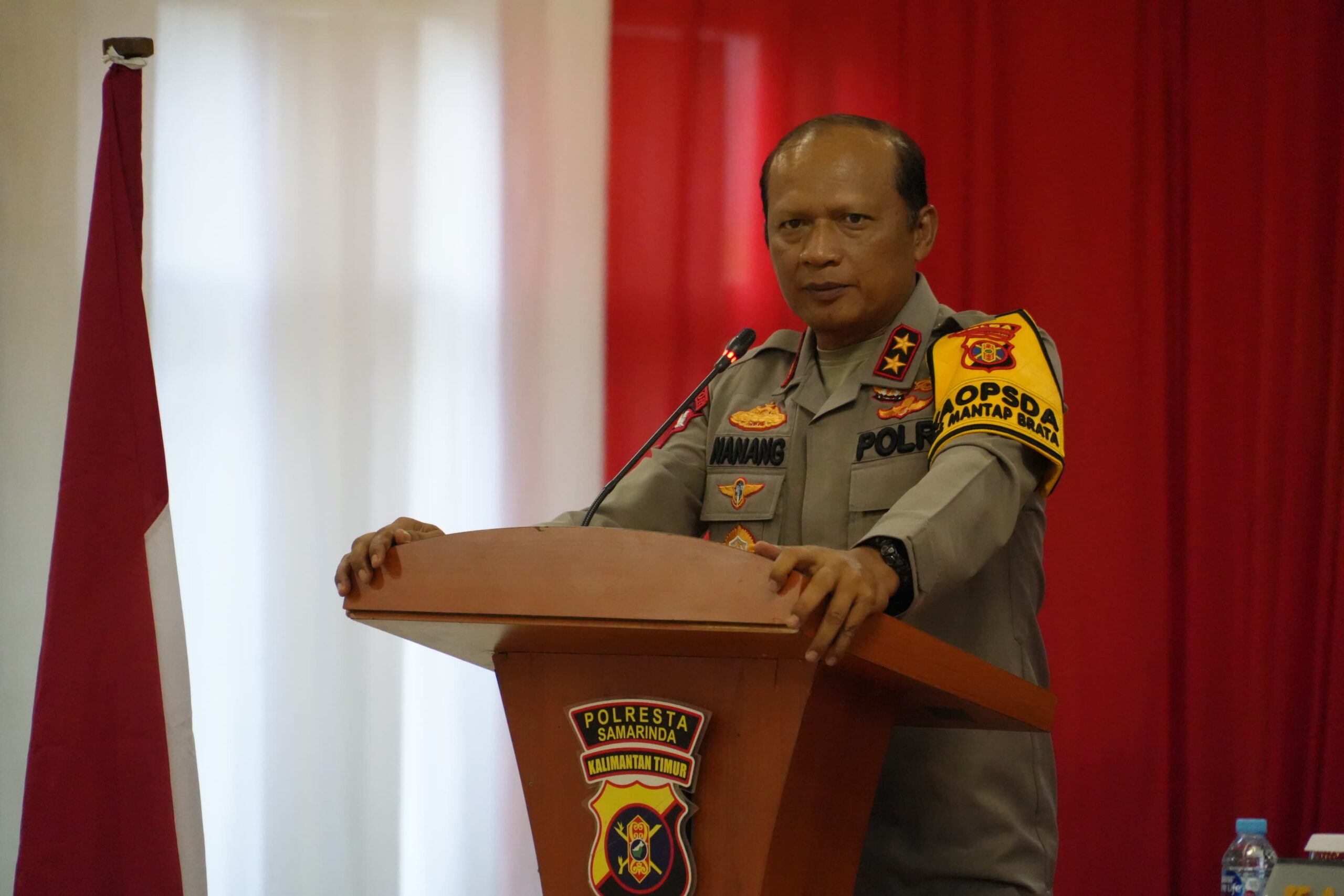 Kunjungan Kerja Kapolda Kaltim Bersama Ketua Bhayangkari Daerah Kaltim di Polresta Samarinda