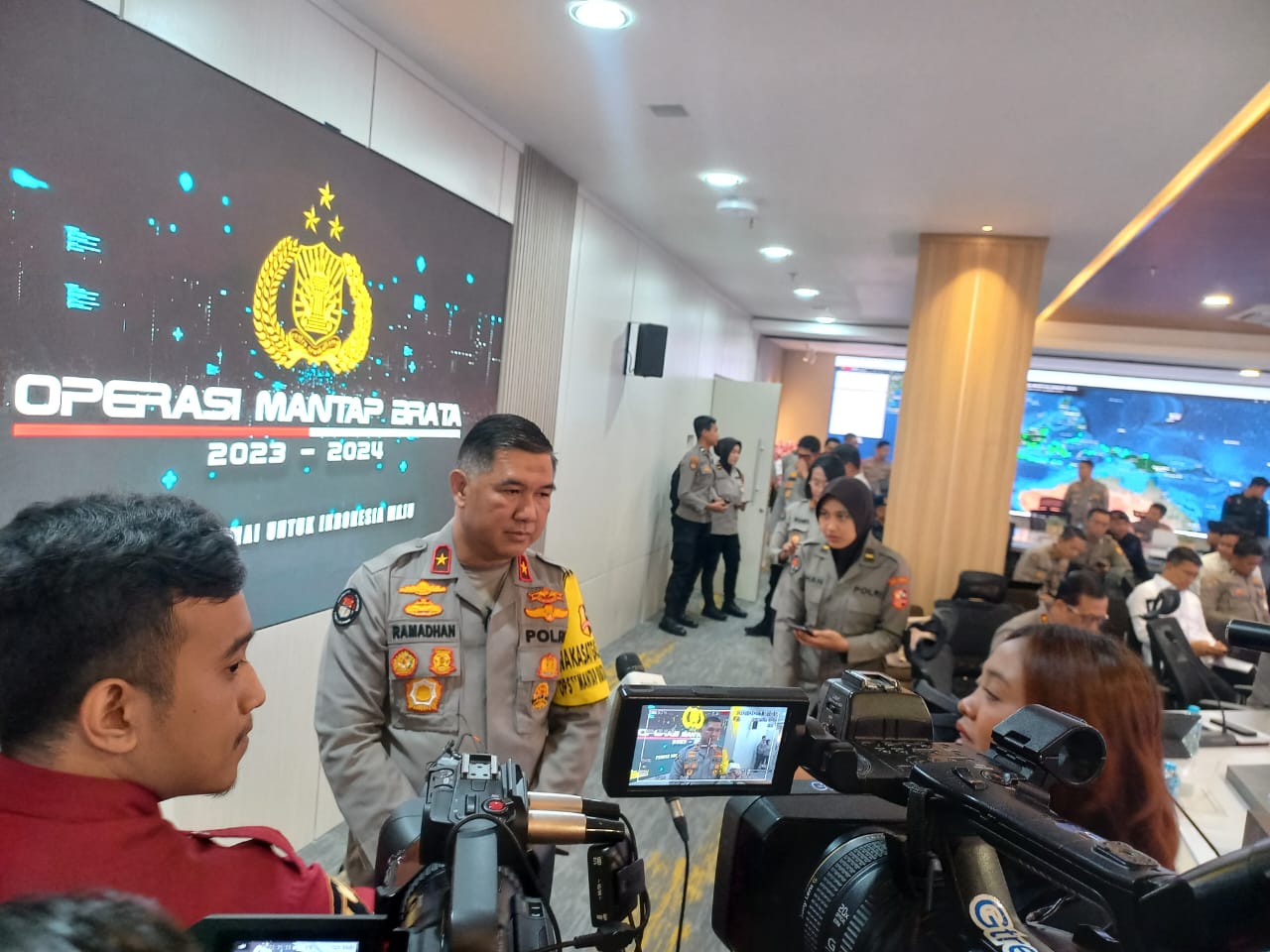 Polri Gelar Pelatihan Olah Strategi Operasi Mantap Brata