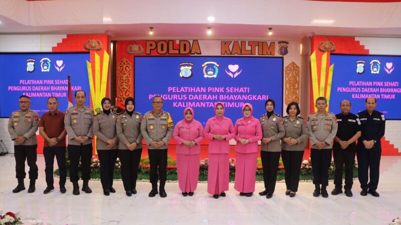 Wakapolda Kaltim Hadiri Pelaksanaan Pelatihan Pink Sehati