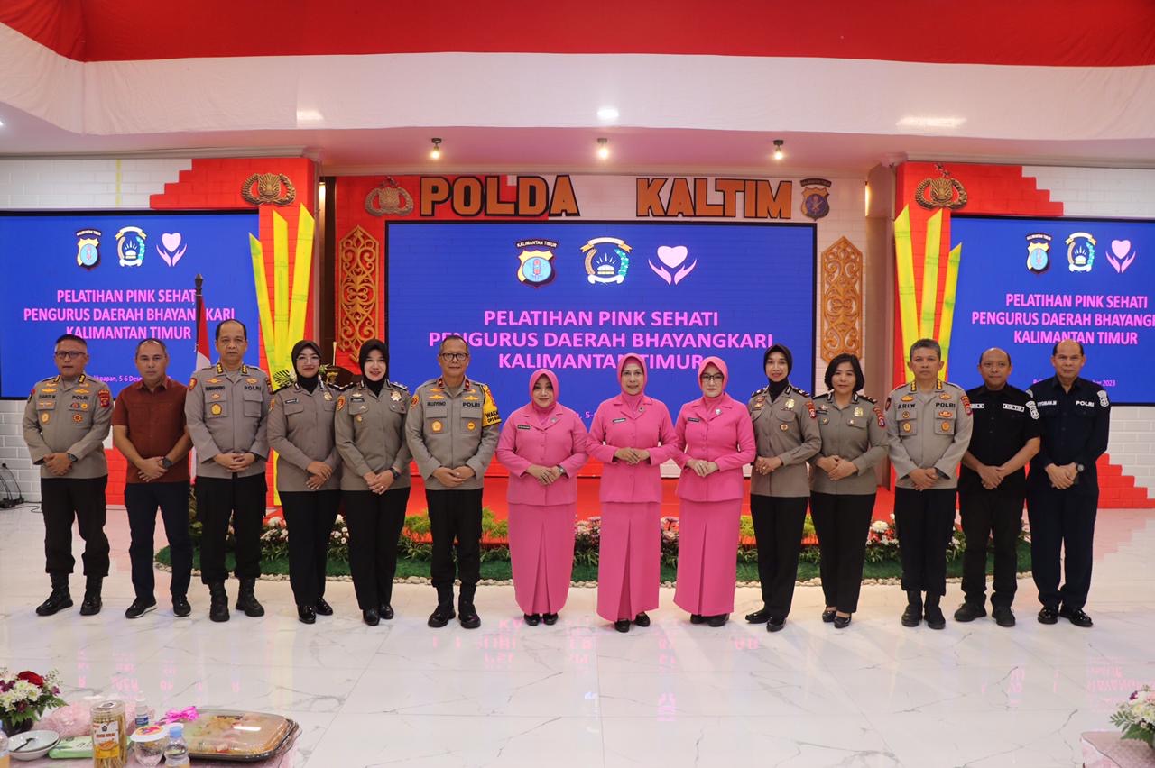 Wakapolda Kaltim Hadiri Pelaksanaan Pelatihan Pink Sehati