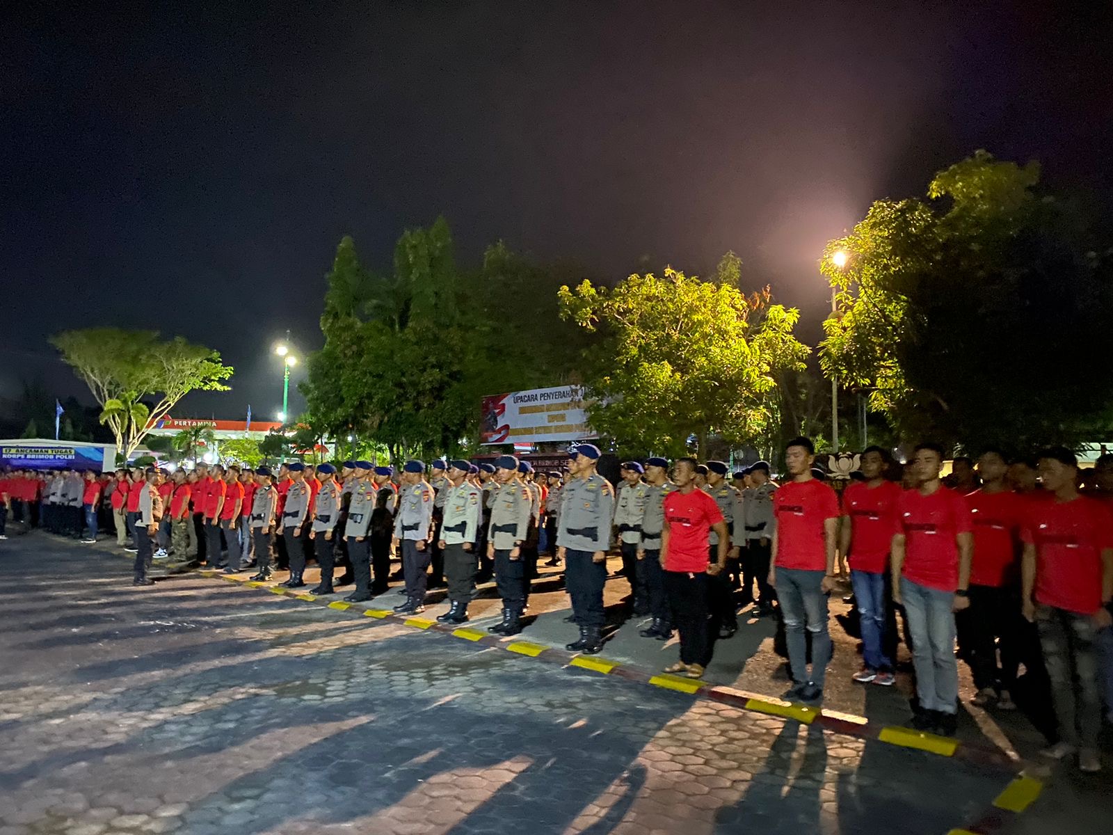 *1 SSK Brimob Batalyon A Pelopor, Siap Amankan Nobar Timnas Indonesia U-23 Vs Uzbekistan di Lapangan M. Yasin Balikpapan*