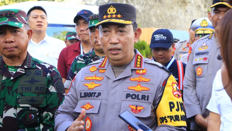 Kapolri dan Panglima TNI Melihat Langsung Kesiapan Venue GWK