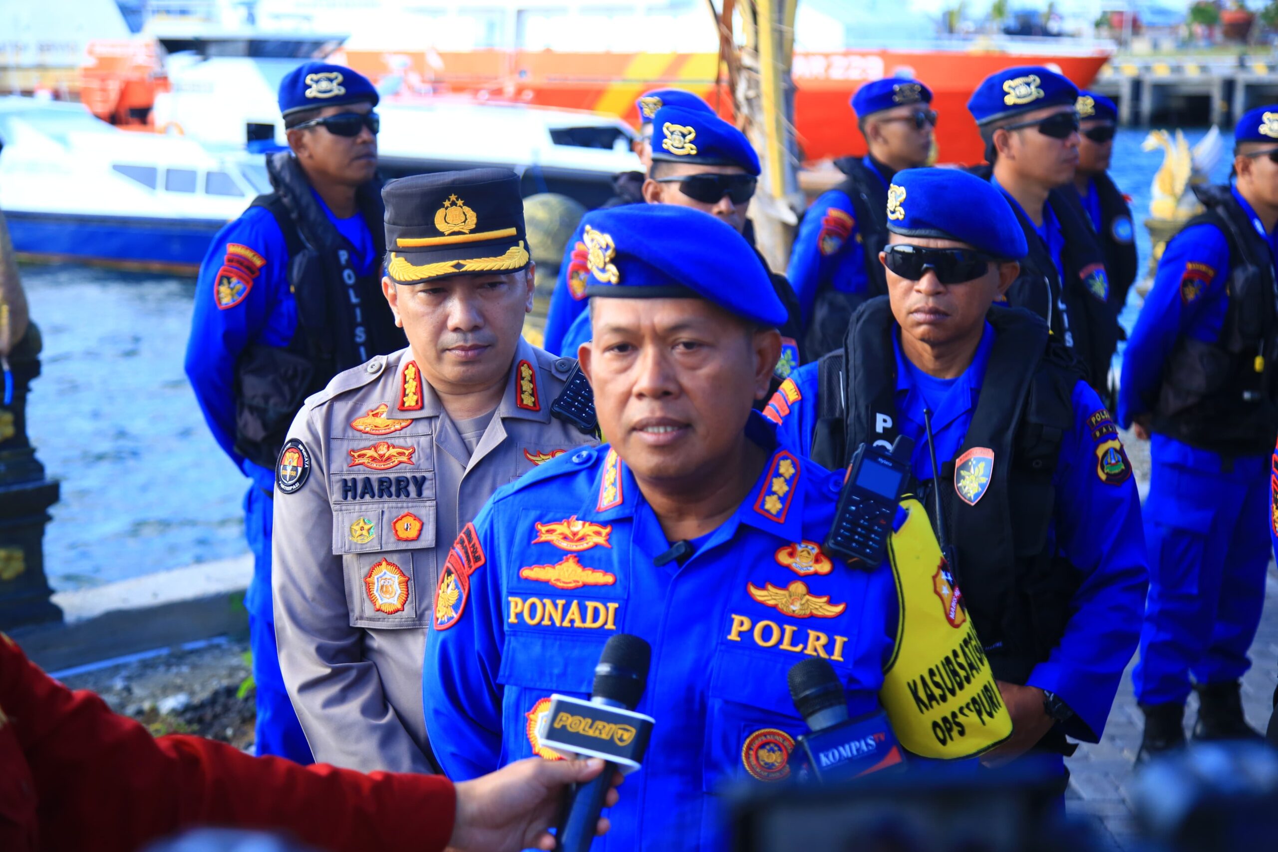 *Ditpolairud Polda Bali Siagakan Dua Kapal dan Tiga Helikopter Amankan KTT WWF*