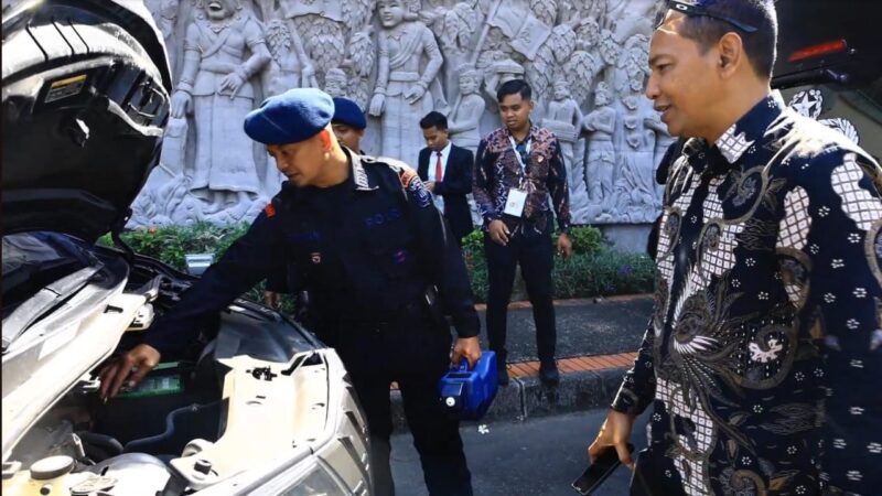 Kegiatan Sterilisasi Polri Jelang Kedatangan Delegasi Hingga Tamu VVIP World Water Forum di Bali
