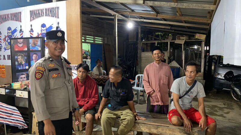 Kegiatan Patroli Antisipasi Paham Radikalisme Oleh Personel Polsek Jempang