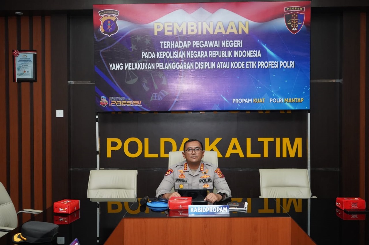 Bidpropam Polda Kaltim Gelar Pembinaan Etika Profesi Polri untuk Mewujudkan Kepolisian Berintegritas