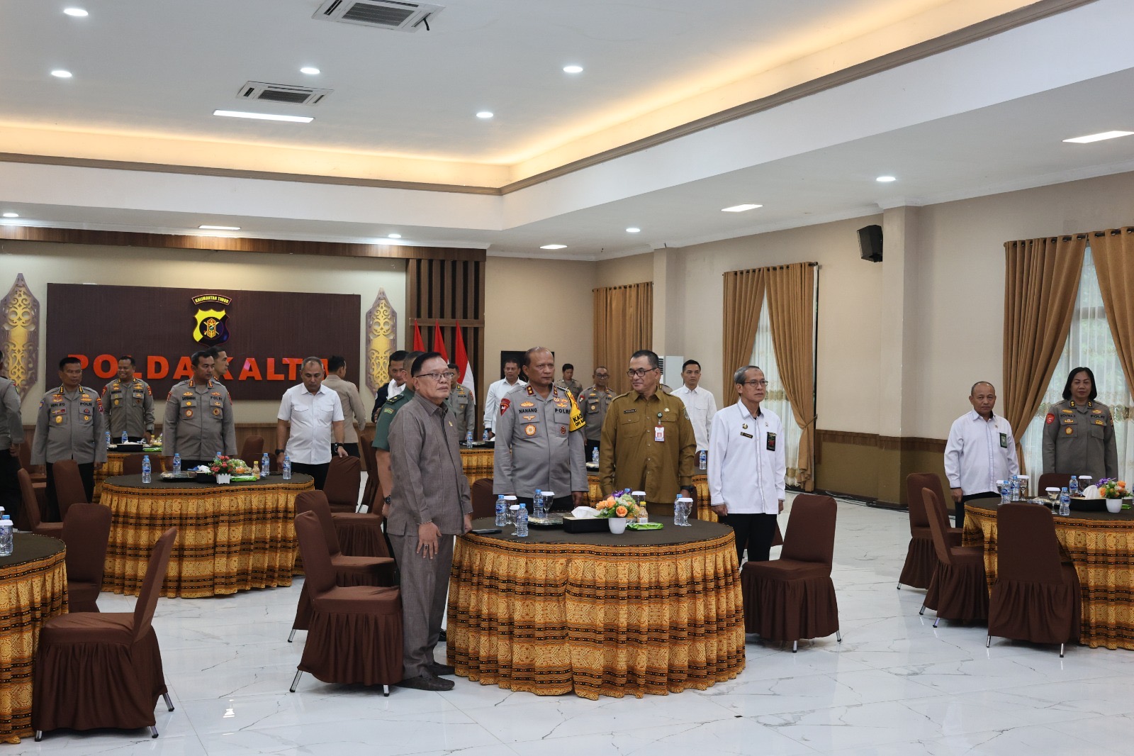 Polda Kaltim Ikuti Launching Digitalisasi Perizinan Event Secara Virtual