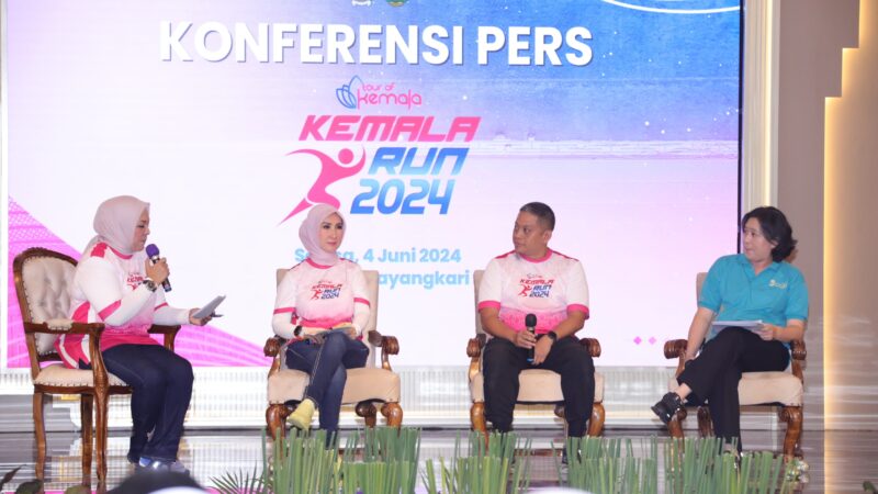 Bhayangkari Bersama YKB Siap Gelar Lomba Lari Skala Internasional Kemala Run 2024