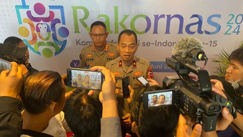 Hadiri Rakornas Ke-15 Komisi Informasi di Kalsel, Karo PID: Polri membuat terobosan positif dengan aplikasi pelayanan terhadap informasi publik