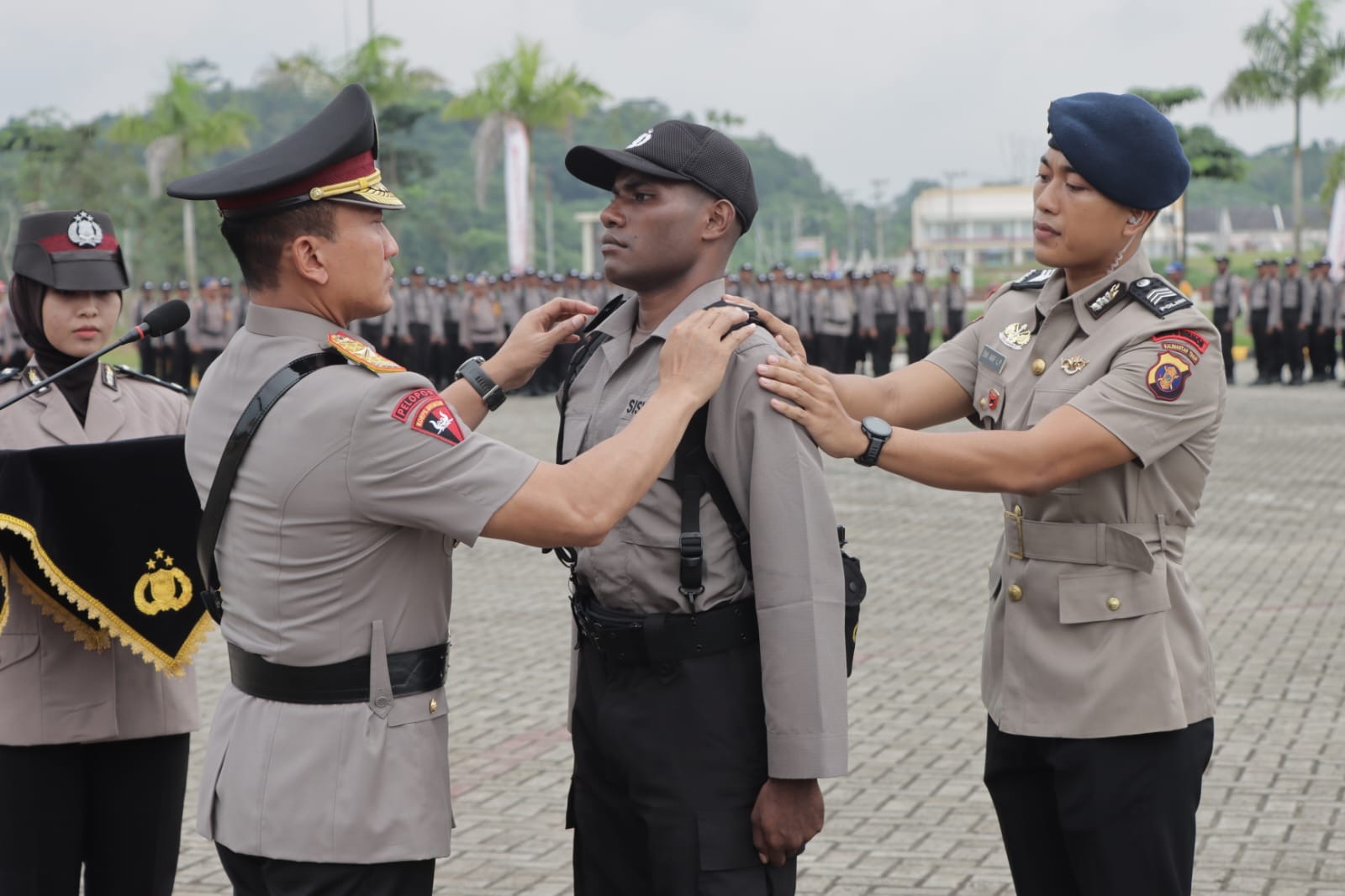 Wakapolda Kaltim Pimpin Upacara Pembukaan Diktuk Tamtama Polri T.A 2024