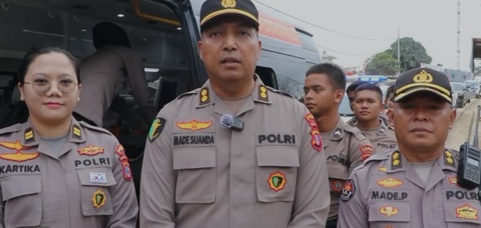 Pastikan Kondisi Personel PAM HUT RI ke-79 Dalam Keadaan Sehat, Biddokkes Polda Kaltim Periksa Kesehatan