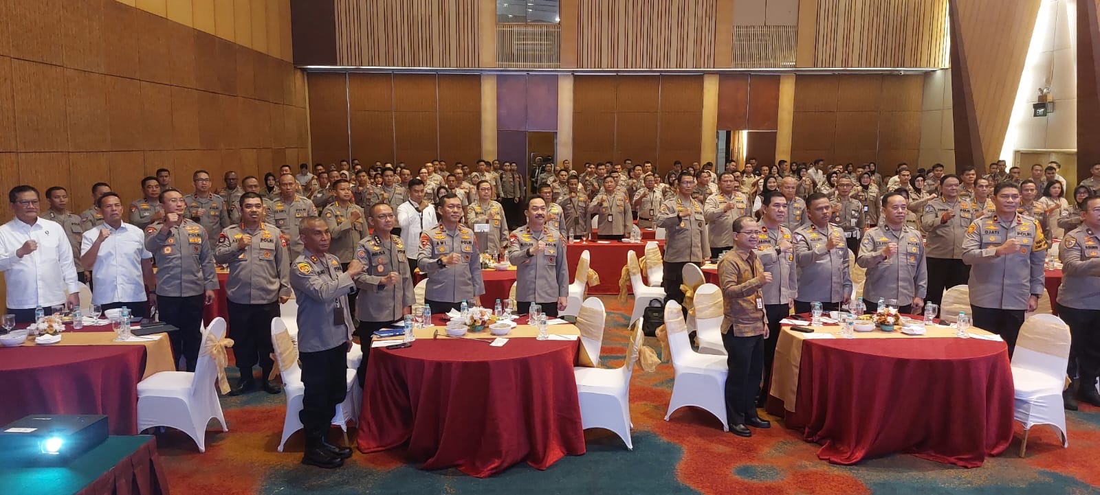 Wakapolda Kaltim Hadiri Pembukaan Pembinaan Teknis Pengendalian Intern atas Pelaporan Keuangan (PIPK) Polri di Jakarta