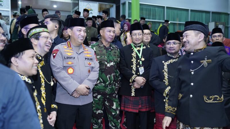 Kapolri Hadiri Pembukaan MTQN ke-XXX di Samarinda Bersama Presiden RI dan Forkopimda Kalimantan Timur