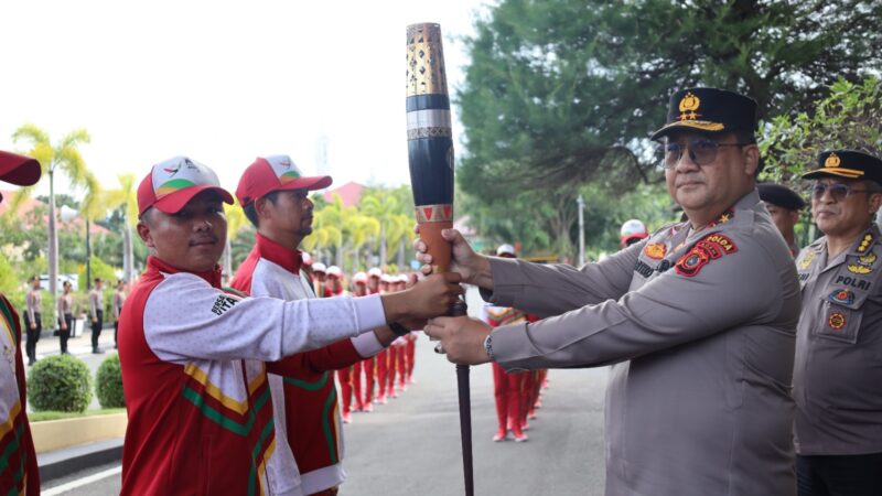 298 Atlet dan Official Polri Memeriahkan PON XXI, Ketua Harian Komite Olahraga Polri : Cetak SDM Polri Unggul melalui Olahraga