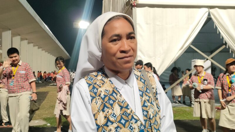 Sister Maria Apresiasi Polri dalam Pengamanan Kunjungan Paus Fransiskus di Indonesia