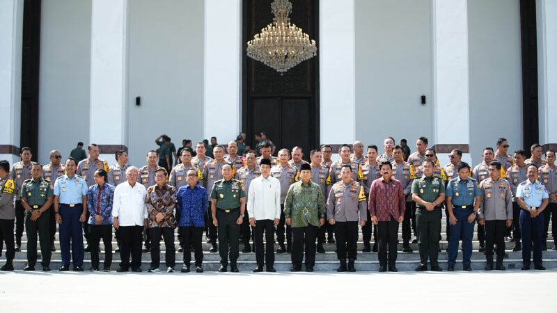 Kapolda Kaltim Ikuti Pengarahan TNI-Polri Oleh Presiden Joko Widodo