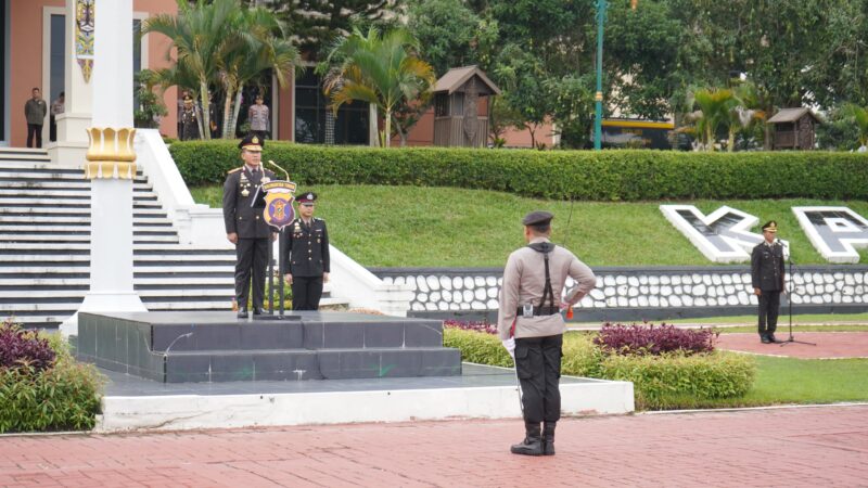 Wakapolda Kaltim Pimpin Upacara Peringatan Hari Bela Negara di Mapolda Kaltim