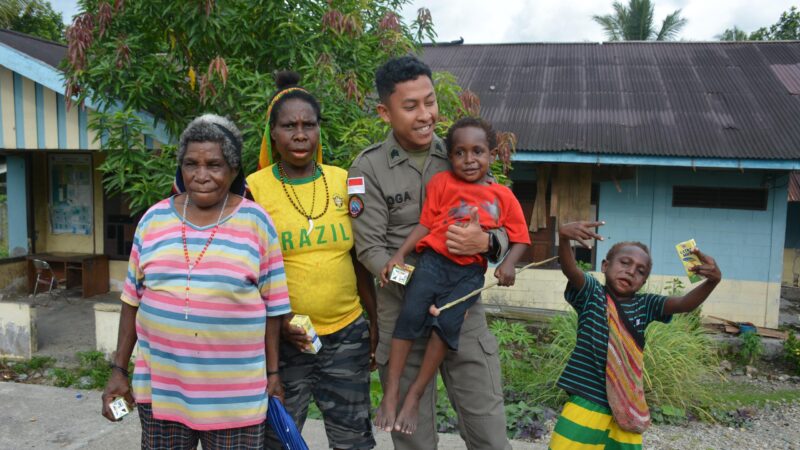 Anak-Anak Papua Harus Tumbuh Sehat, Cerdas, dan Bahagia