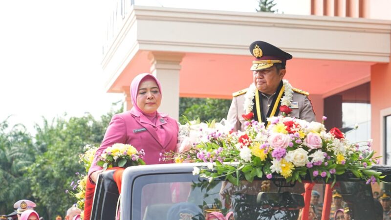 Kapolda Kaltim Pimpin Upacara Pelepasan Purna Wira Bakti Brigjen Pol (PURN) Y. Ruhiyat Hidayat