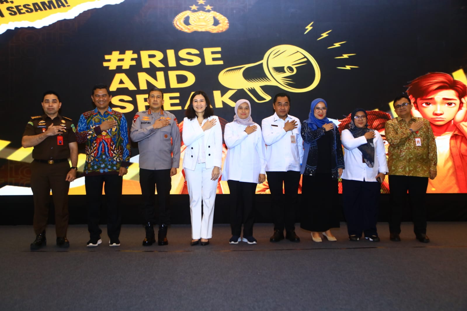 *Polri Gelar Kick Off Meeting Kampanye #RiseAndSpeak, Dorong Keberanian Lapor Kekerasan dan Eksploitasi*