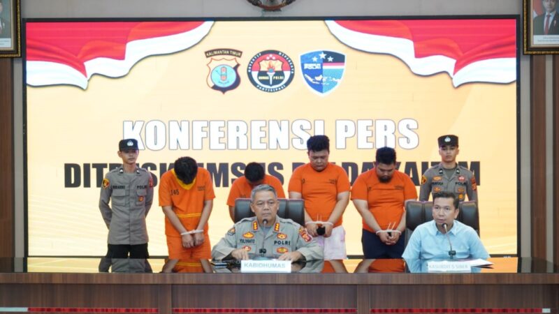 Polda Kaltim Ungkap Kasus Peretasan Media Sosial Instagram, Empat Tersangka Diamankan