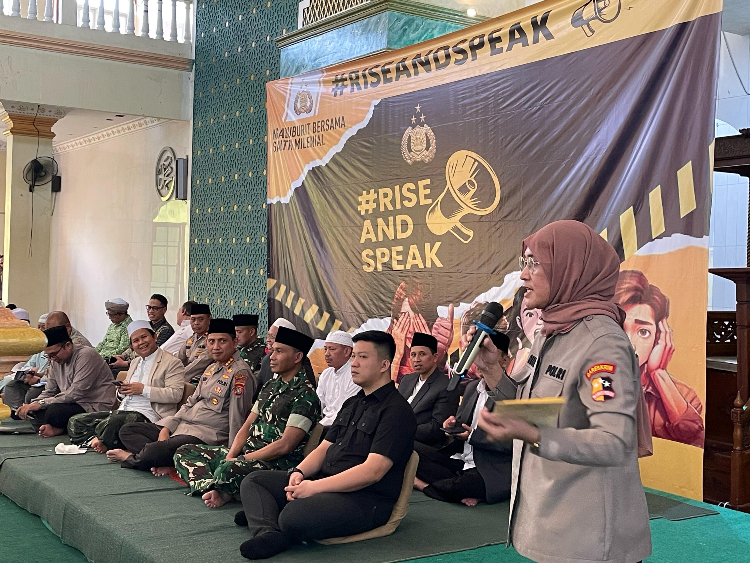 DIR PPA PPO BARESKRIM POLRI AJAK SANTRI BERANI BICARA DAN LAWAN KEKERASAN