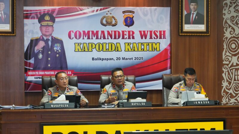 Commander Wish Kapolda Kaltim, Terapkan Program POLISI ETAM*