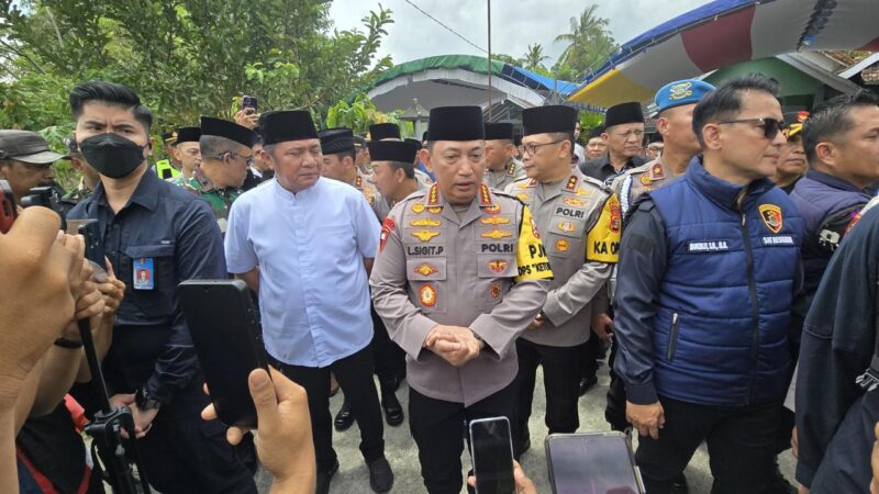 Momen Hangat Kapolri Kunjungi Keluarga AKP Anm Lusiyanto, Ungkap Dukacita Mendalam