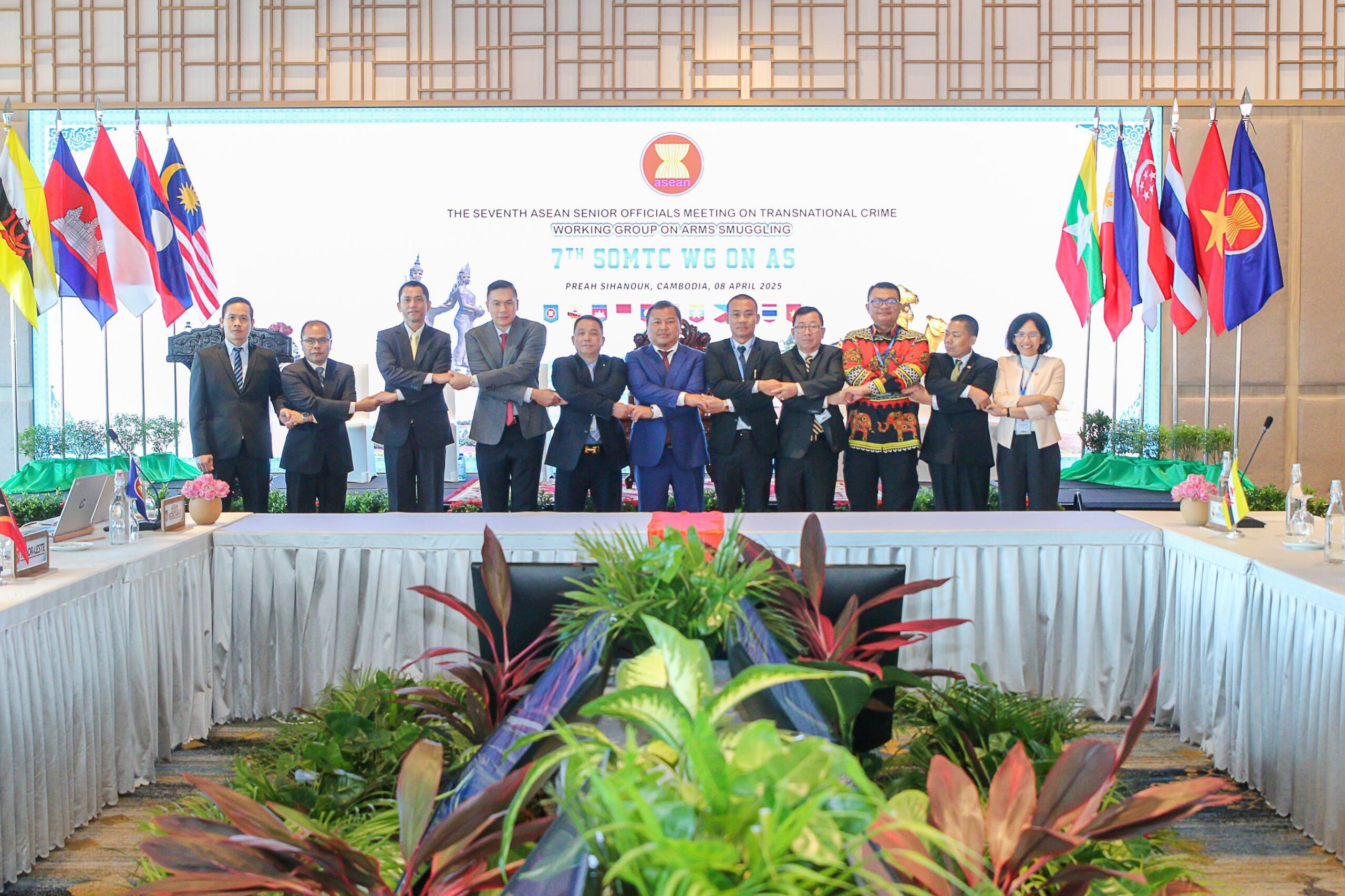 *Delegasi Polri Hadiri Pertemuan ASEAN SOMTC Working Group on Arms Smuggling di Kamboja*