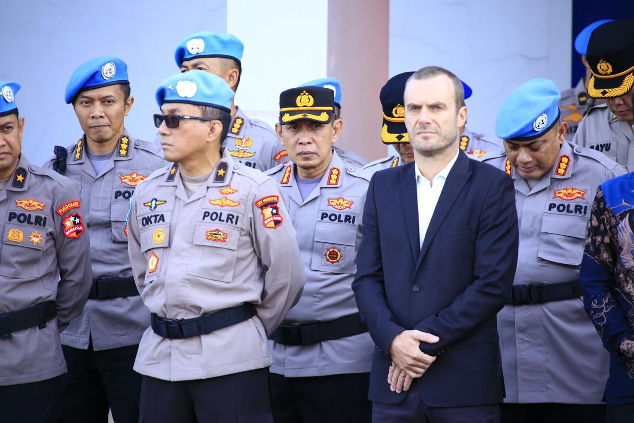 *Polri Kembali Kirim Pasukan untuk Misi Perdamaian PBB, Latpragas Satgas FPU 7 MINUSCA Resmi Dimulai*
